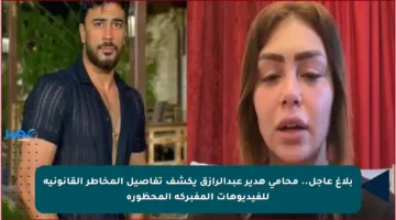 بلاغ عاجل.. محامي هدير عبدالرازق يكشف تفاصيل المخاطر القانونية للفيديوهات المفبركة المحظورة